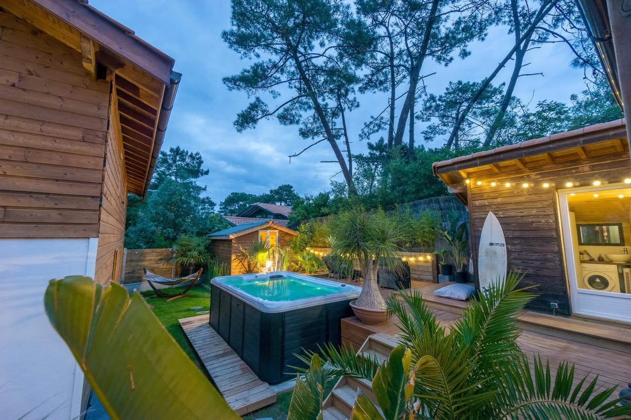 Wood'N Sea Surf Lodge - Auberge De Jeunesse Capbreton Esterno foto