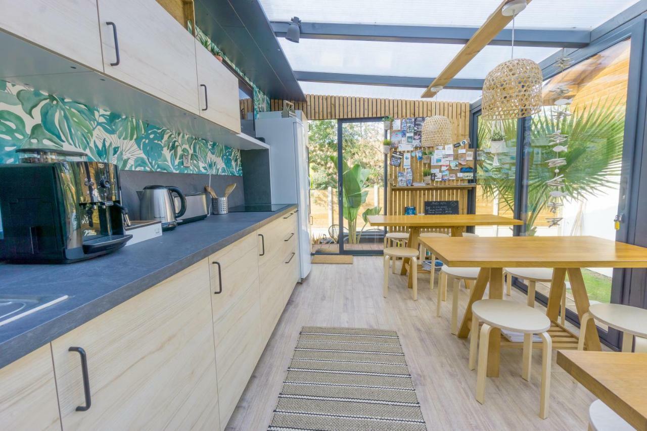 Wood'N Sea Surf Lodge - Auberge De Jeunesse Capbreton Esterno foto